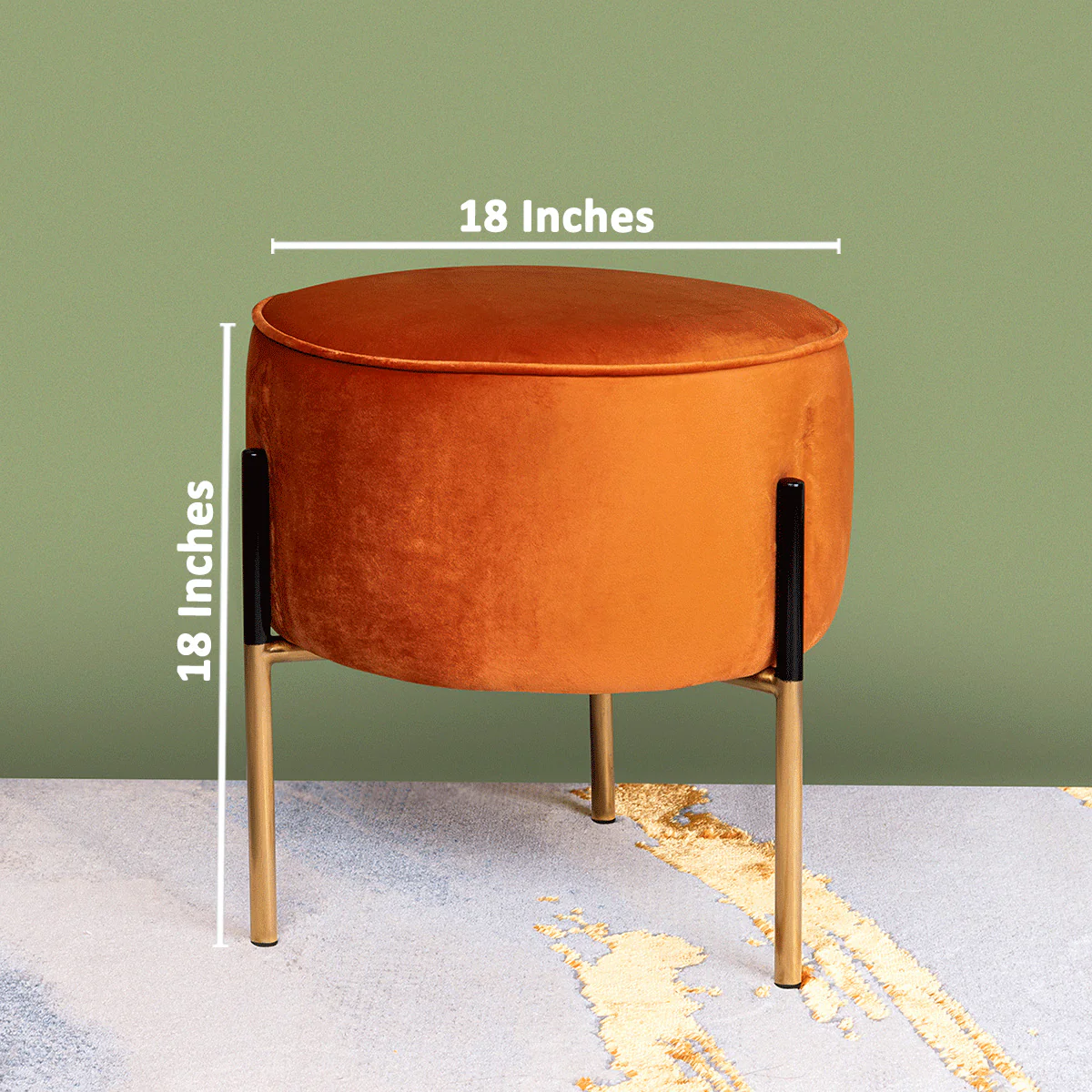 The three legged Lake District Ottoman - Image 2