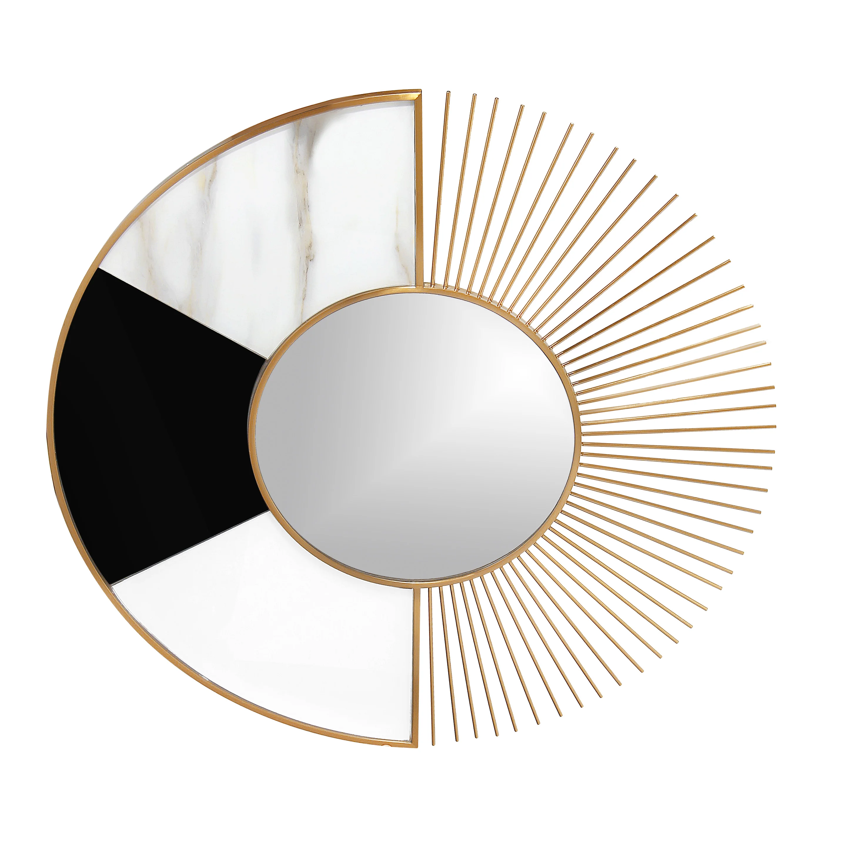 The Twin Face Decorative Wall Mirror - Image 5