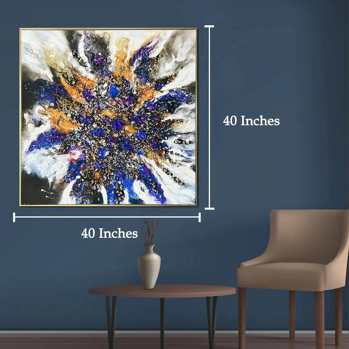 Twilight Enchantment Resin Art Painting - Image 3
