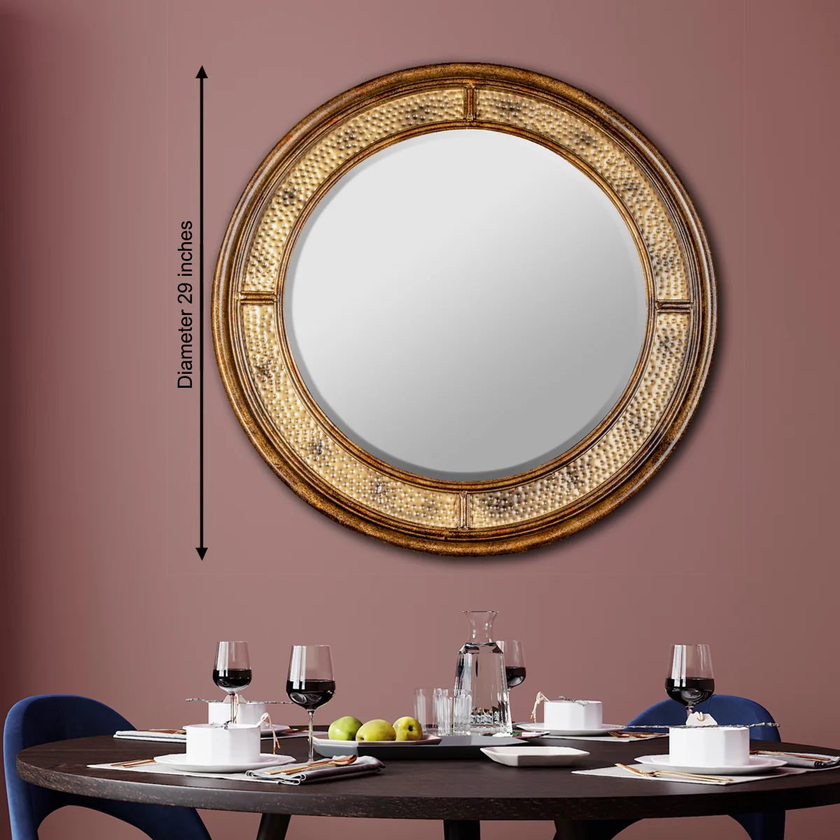 Umbra Circular Frame Decorative Mirror - Image 2
