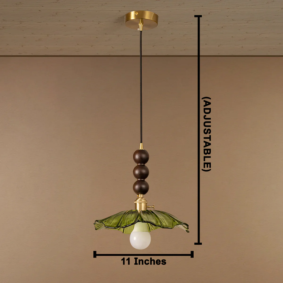 Verdant Glow Pendant Light For Living Room - Image 3