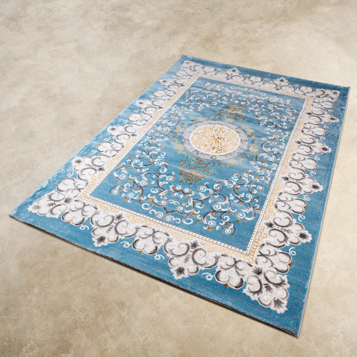Waldorf Floral Vine Floor Rug (5x7.5 Feet) - Image 2