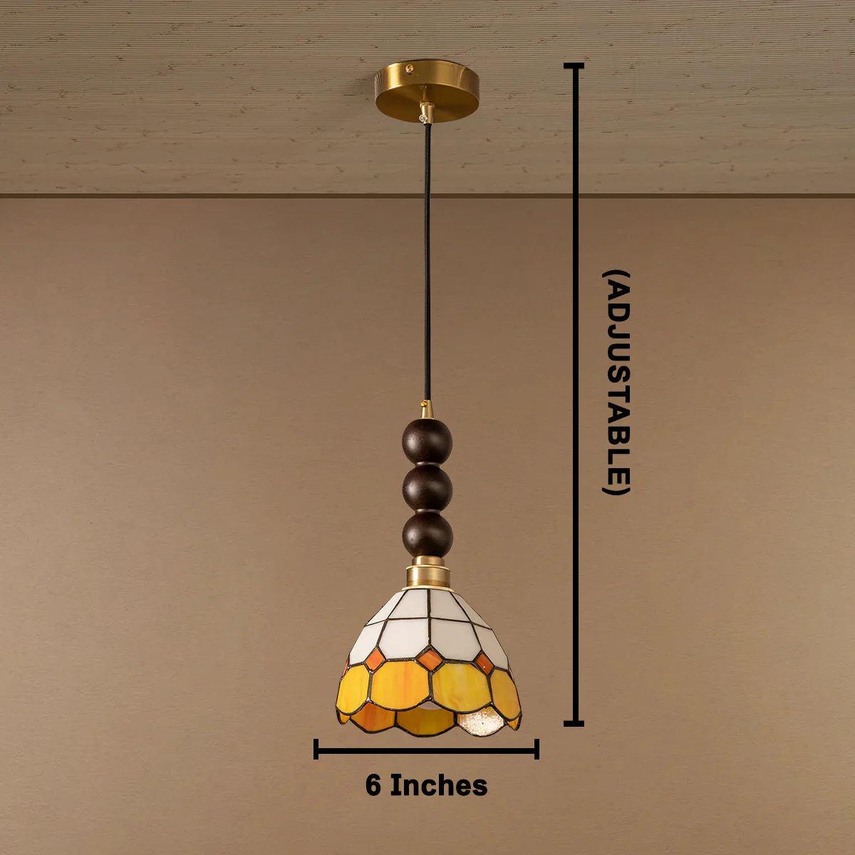 Warm Prism Pendant Light For Home - Image 3