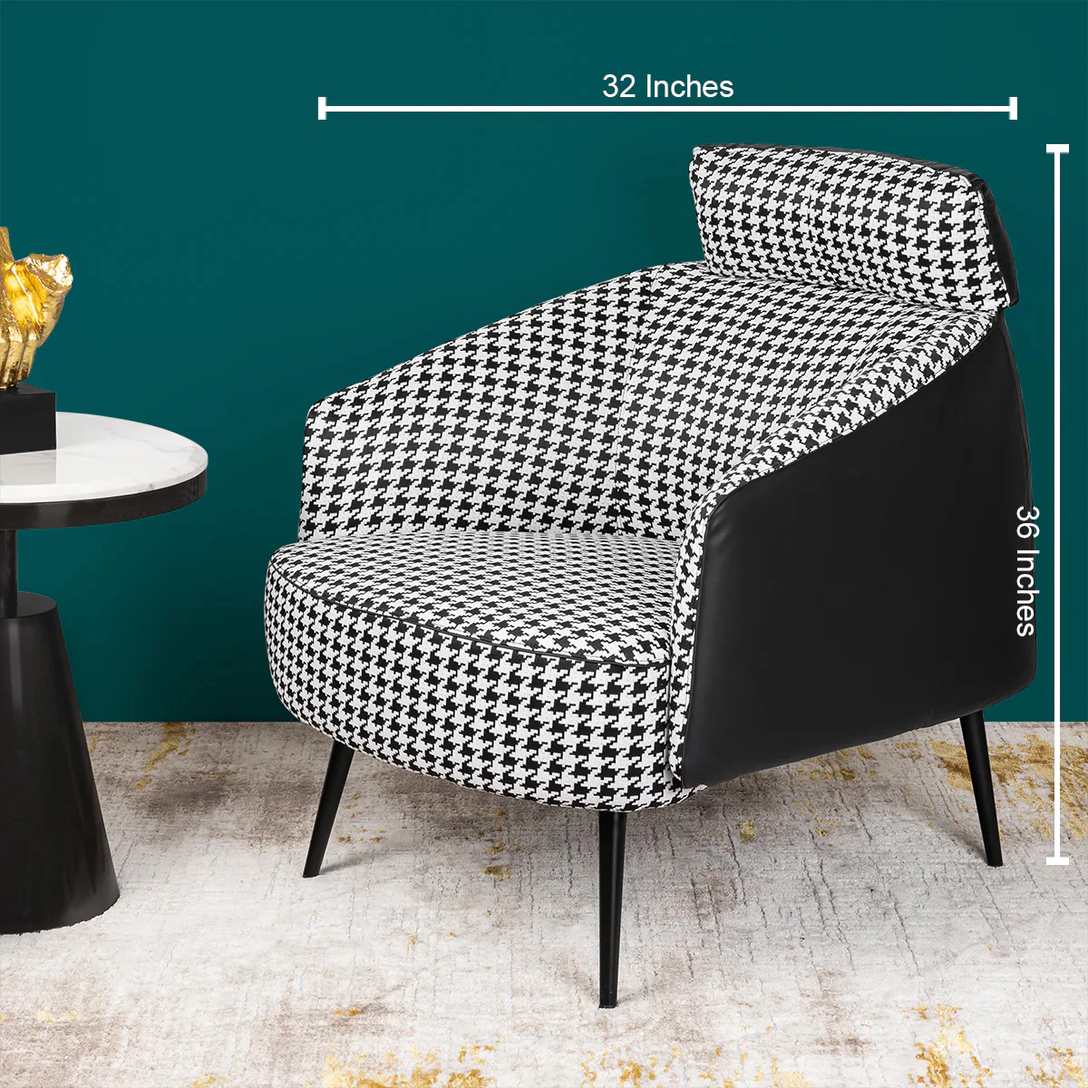 Zenith Enclave Lounge Chair (Stainless Steel) - Image 3